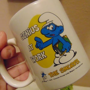 Smurf Coffee Mug - Etsy