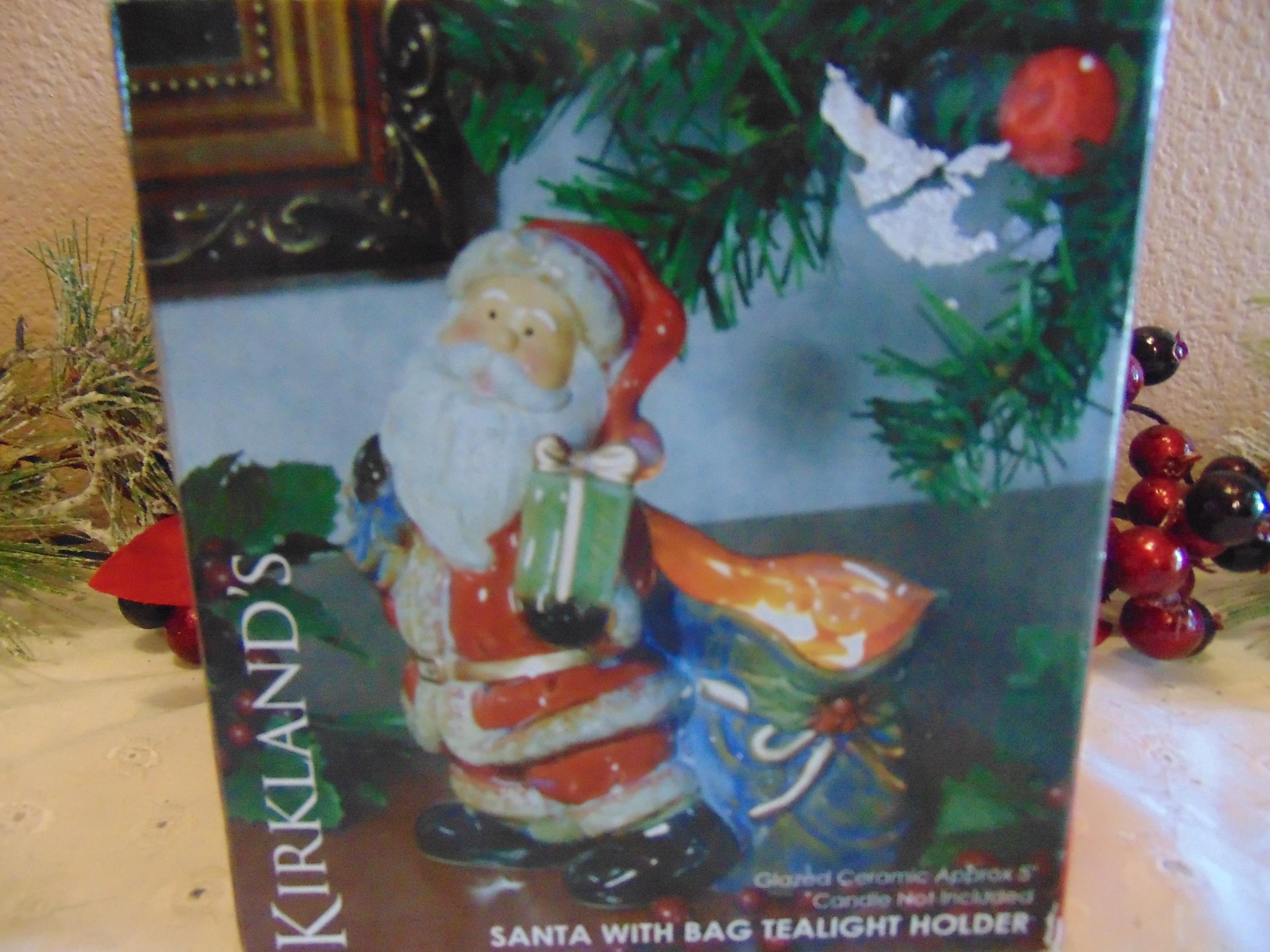 Kirklands Santa - Etsy
