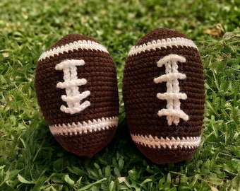 Football, crochet toy football, american football, gift for football fan, gift for son,  crochet American football, gift for husband