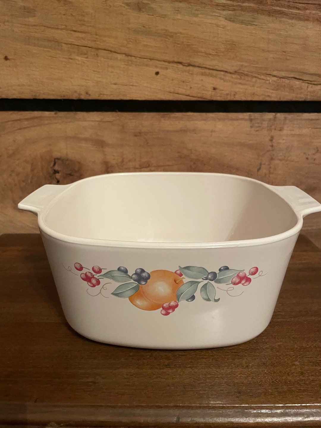 Vintage Corningware 3 Liter Casserole Dish Etsy