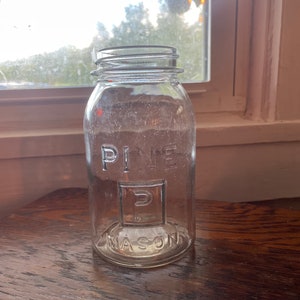 Pine Mason Jar