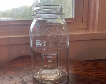 Pine Mason Jar