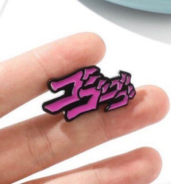 Gogogogo Pin I Kawaiil Letters Enamel Pin L Anime Enamel Pin