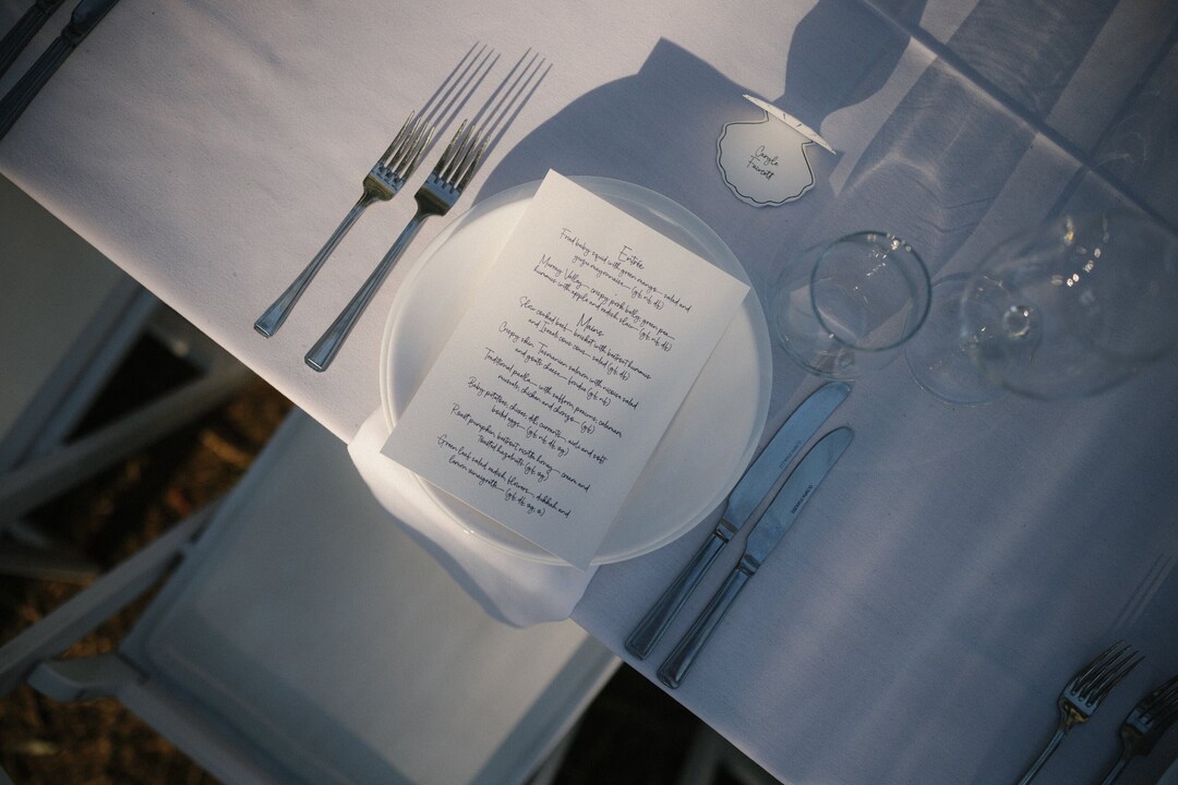 Menu Design. Editable Template for Dinner, Event, Wedding, Bridal ...