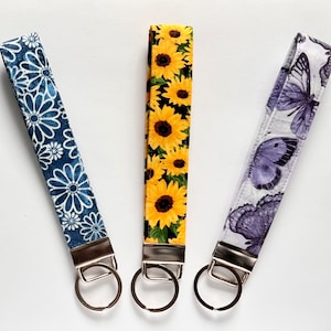 Pulsera cosida a mano ~ Pulsera de llavero 100% algodón ~ Cordones de cartera/llavero ~ 6,25 pulgadas