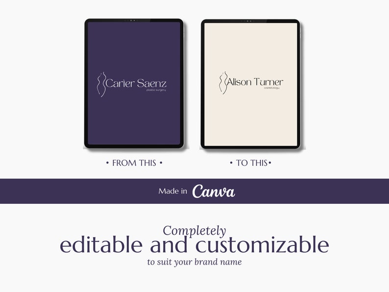 Canva Brand Kit Template Brand Board Templates Premade Logo - Etsy
