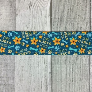 Zero Barks Given Dog Collar