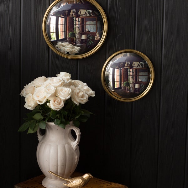 Gold Leaf Mirror Etsy