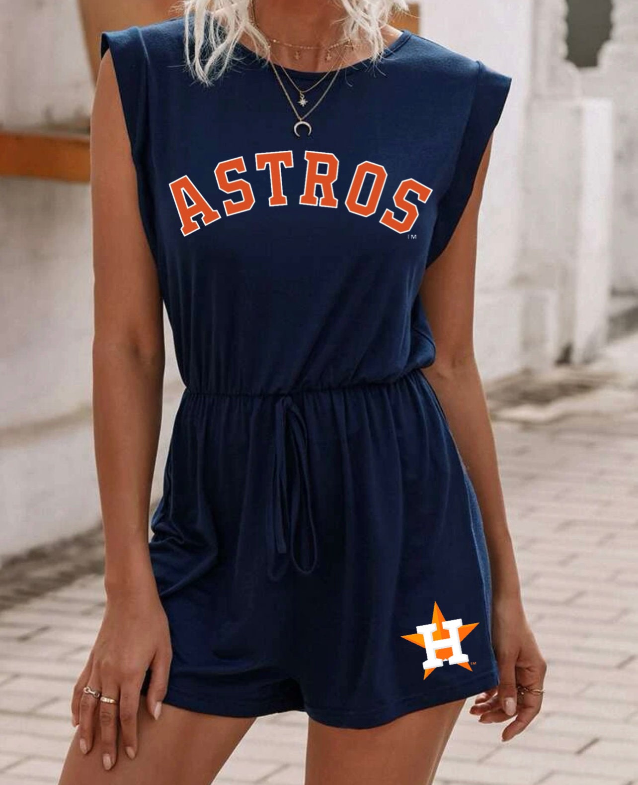 Astros tshirt dress | Houston Astros glitter dress | MLB apparel | Custom  ladies vneck dress