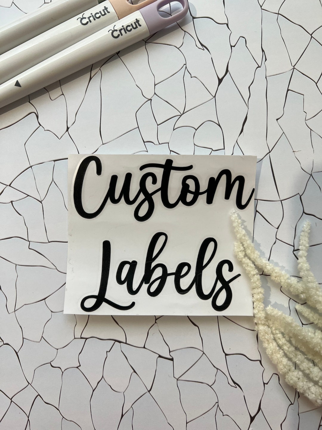 Personalised Vinyl Name Decals Custom Decals Custom Name Etsy