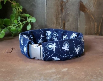 Cool glow in the dark collar cover. Science and Firefly themes. Protection for your dog&#39;s collar.  Machine washable. Ruffle free design