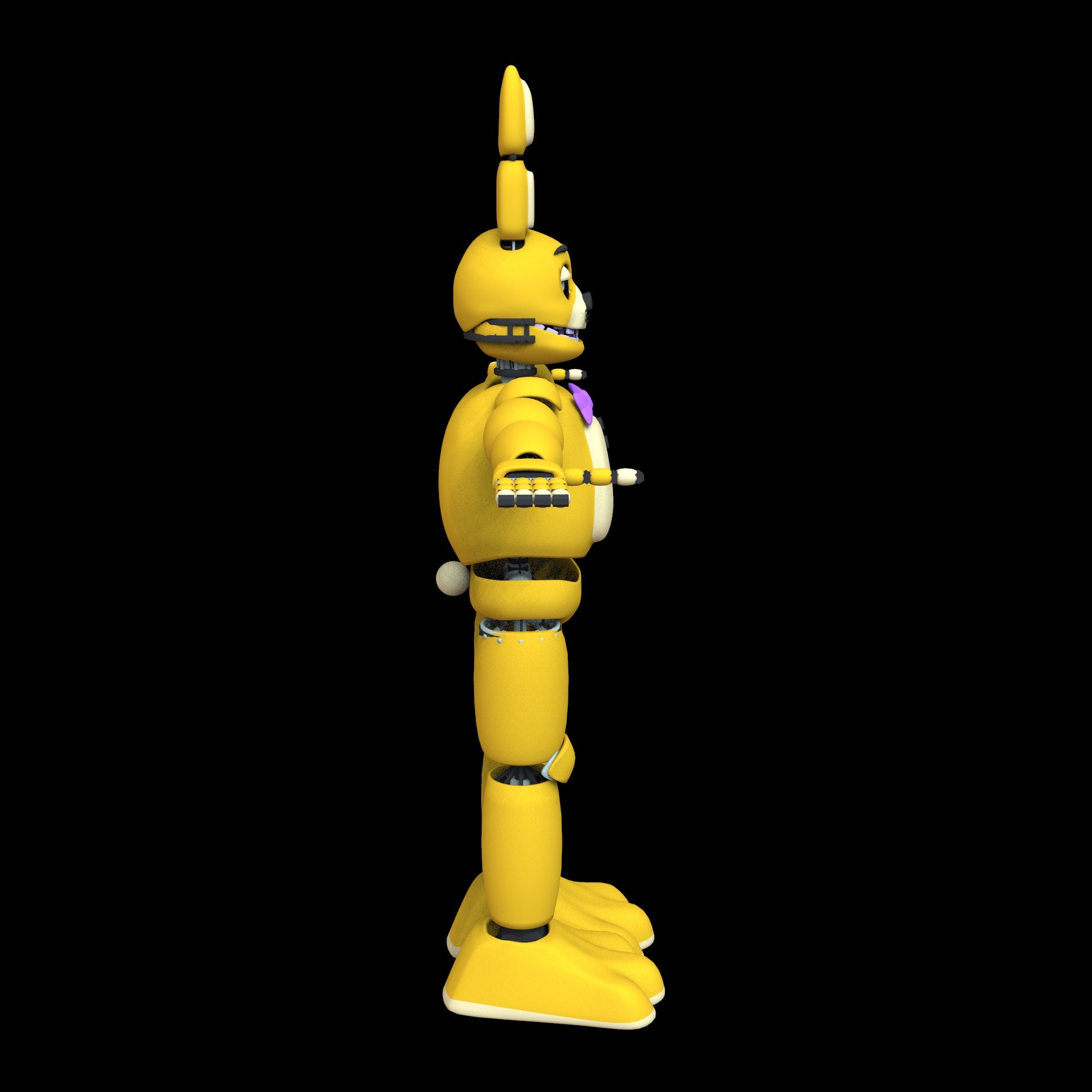 FNAF Springbonnie Full Body Wearable Armor With Head 3D Model - Etsy