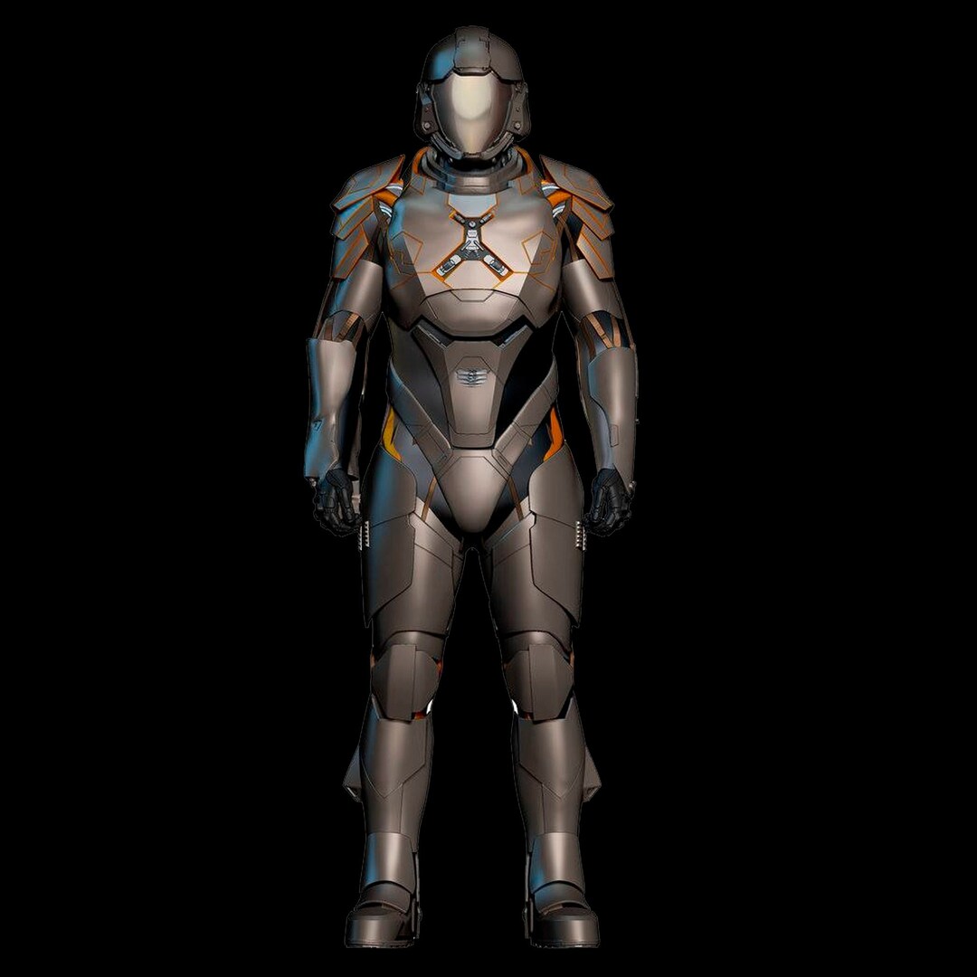 Goliath Full Body Wearable Armor With Helmet 3D Model STL - Etsy