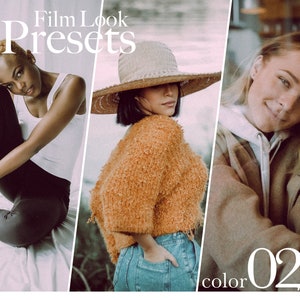 Film Look Preset | Lightroom Desktop Preset | Grainy Film Look | Soft Warm Greenish Look