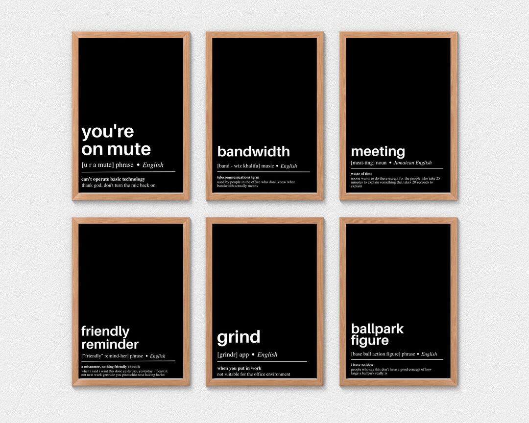 Funny Office Decor 15 PRINTABLES Office Wall Art Gallery - Etsy