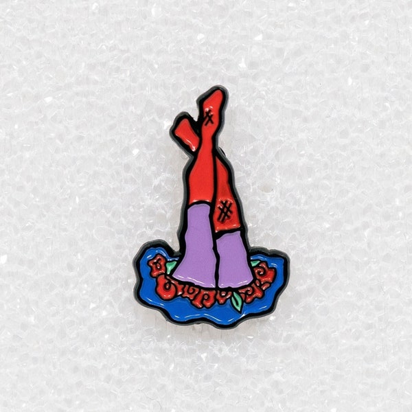 Dancer Soft Enamel Pin by Dina Levy