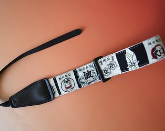Handgemaakte camerapolsband, zachte katoenen polsband, camerapolsband in Japanse stijl, veilige grip, fotograafcadeau, camera-uitrusting