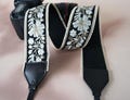 Vintage Style Camera Strap, Embroidered Floral Design, Universal Camera Neck Strap, Adjustable Camera Shouler Strap, Gift for Photographer product logo