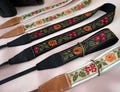 Floral Embroidery Camera Strap, Handcrafted DSLR Strap, Polaroid Camera Neck Strap, Anti-Slip Camera Strap, Photographer Gift, Camera Gear product logo