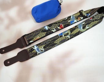 Einzigartiger Gitarren-Schultergurt, handgefertigter Gitarrengurt, Spitzen aus echtem Leder, Gitarrengurt für den täglichen Gebrauch, Gitarrenausrüstung, Geschenk für Musiker