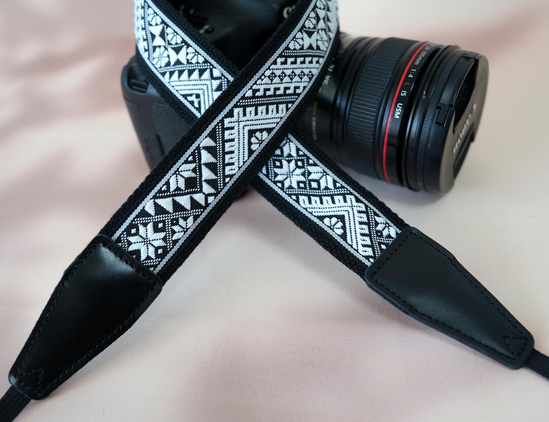 Native American Inspired Camera Strap, Tribal Pattern DSLR Strap ...