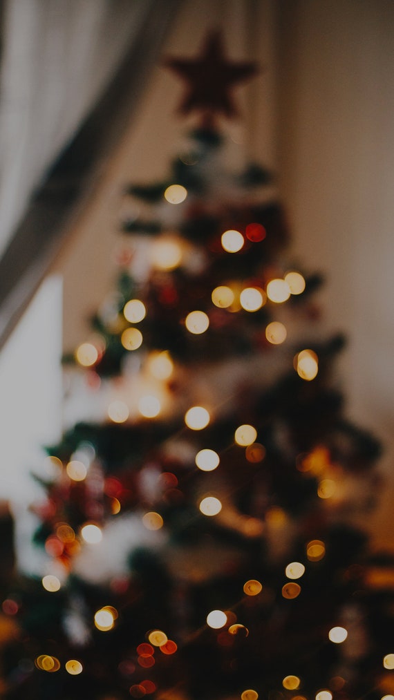 Christmas Simple iPhone Backgrounds Neutral Festive Wallpapers Etsy
