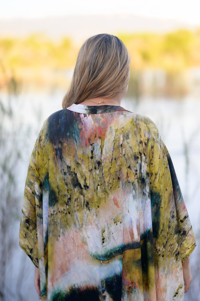 Angelic Ivory Kimono Duster-C-3010