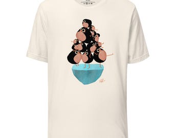 Penguin Pile-Up — Unisex t-shirt