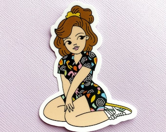 Eleven Sticker: Waterproof Vinyl Decal, Stranger Fans Gift