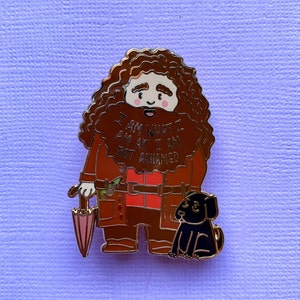 I Am What I Am Enamel Pin