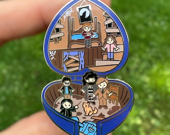 Shack That Shrieks Pocket Enamel Pin | LIMITED EDITION