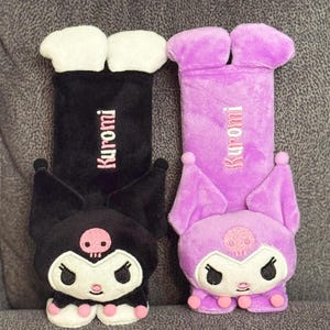 Kuromi My Melody Seatbelt Cover 6.Kuromi Kuromi BKPR