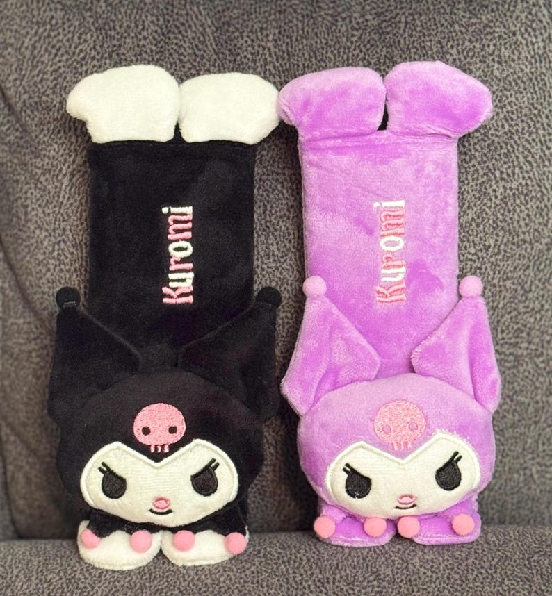 Kuromi My Melody Seatbelt Cover 6.Kuromi Kuromi BKPR