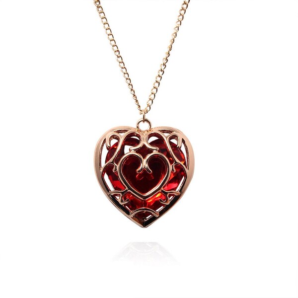 Zelda Heart Chain Necklace