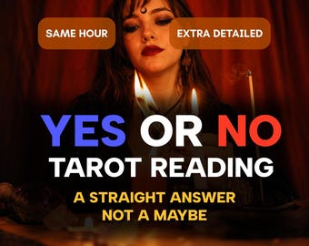 Ja/Nein-Tarot-Lesung innerhalb einer Stunde, dringende Antwort auf eine Frage, präzises Ja/Nein-Wahrsager-Ergebnis, schnelle Lesung am selben Tag