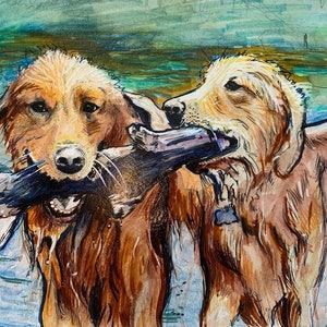 Custom pet portraits dog portraits