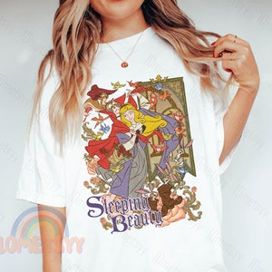 Disney Princesa Bella Durmiente Aurora Once Upon Dream Retro Camisa, Camisa Aurora, Camisa de Bella Durmiente, Camiseta Magic Kingdom, Camiseta Princesa Disney