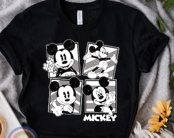 Retro Mickey Mouse Disney Shirt, Mickey Mouse Shirt, Disney Family Shirt, Disney Trip 2023 Shirt, Magic Kingdom Shirt, Disneyland Shirt