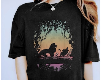 Camisa Disney Lion King Hakuna Matata, WDW Animal Kingdom Camiseta Retro, Disney Lion King Vintage Style Shirt, Lion King Simba Shirt