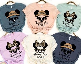Camiseta personalizada Animal Kingdom Safari, camiseta de la familia Disney, camiseta Mickey Disney Trip 2023, camiseta Disney a juego, camiseta familiar personalizada