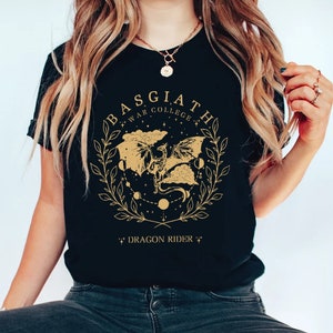 Fourth Wing Shirt, Rebecca Yoros Tee, Basgiath War College Shirt, Fourth Wing Shirt, Dragon Rider Shirt, Bookish Shirt, Wing leader Shirt