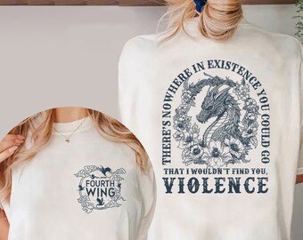 Vintage Basgiath War College 2 Sides Shirt, Dragon Wing T-Shirt, Dragon Rider Violet Sorrengail Xaden Riorson Bookish The Empyrean Series