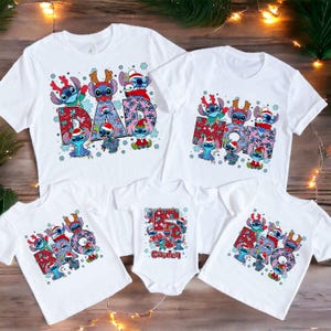Personalized Birthday Shirt, Custom Disney Stitch Birthday Shirt, Birthday Girl Shirt, Birthday Family Shirts, Birthday Girl Holiday Gift
