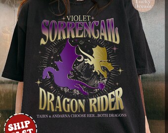 Camiseta con alas de dragón, camiseta de la Escuela de Guerra Basgiath, Violet Sorrengail, camiseta de libros, Xaden Riorson, regalos para lectores, dragón de libros de fantasía
