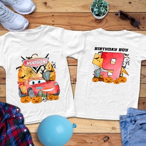 Disney Cars Birthday Personalized Shirt, Cars Birthday Family shirt, Custom Cars shirt, Boy&#39;s McQueen Birthday Shirt, Matching Family Shirts