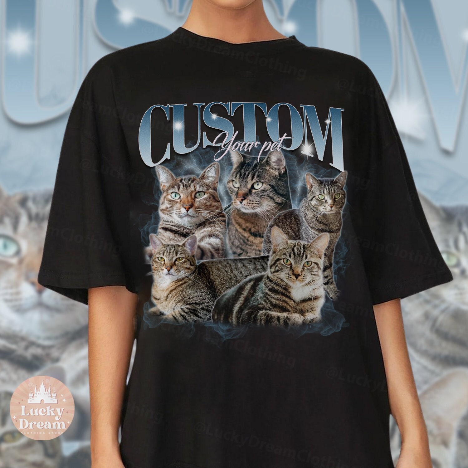 CUSTOM Bootleg Rap PET Shirt, Custom Pet, Custom Photo - Vintage Graphic 90s Tshirt, CUSTOM Your Own Bootleg Idea Here, Insert Your Design