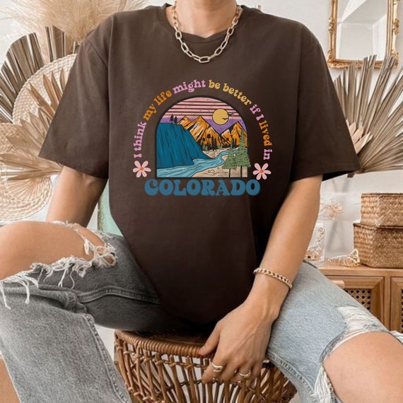 Colorado Shirt Granola Girl Granola Aesthetic Moving To Colorado Mountain Shirt Hiking Shirt Outdoorsy Shirt