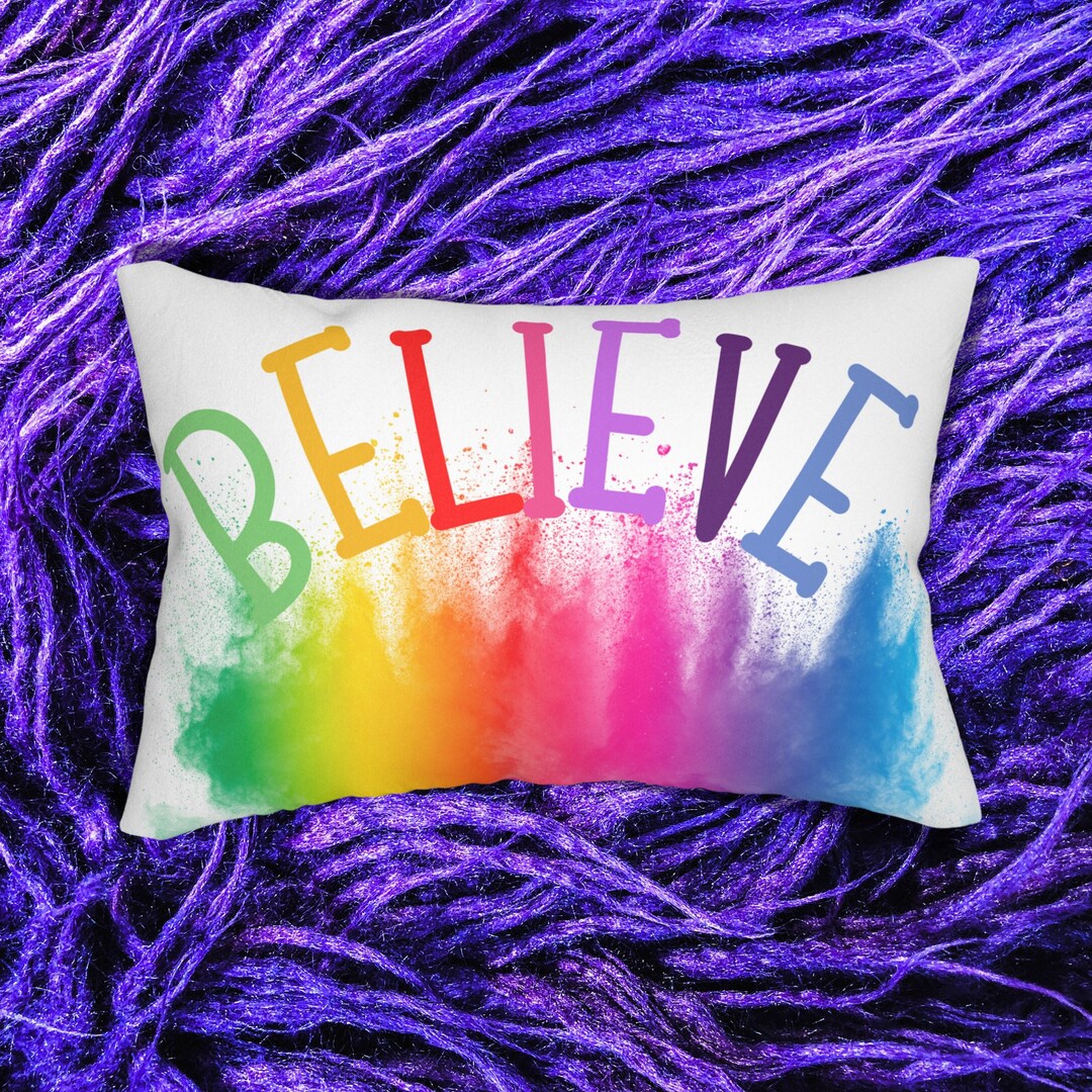 Daily Affirmations Pillow Selfcare Pillow Believe Mental Health Gift