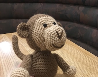 Handmade Crochet Monkey