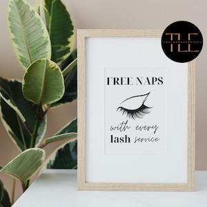 5 utskrivbara väggdekorationer med Lash Tech